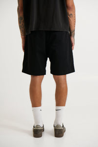 Fredrick Cotton Elastic Short Black