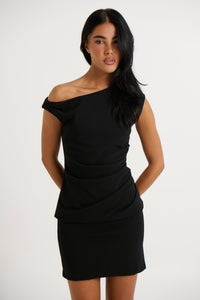 Portia Mini Dress Black