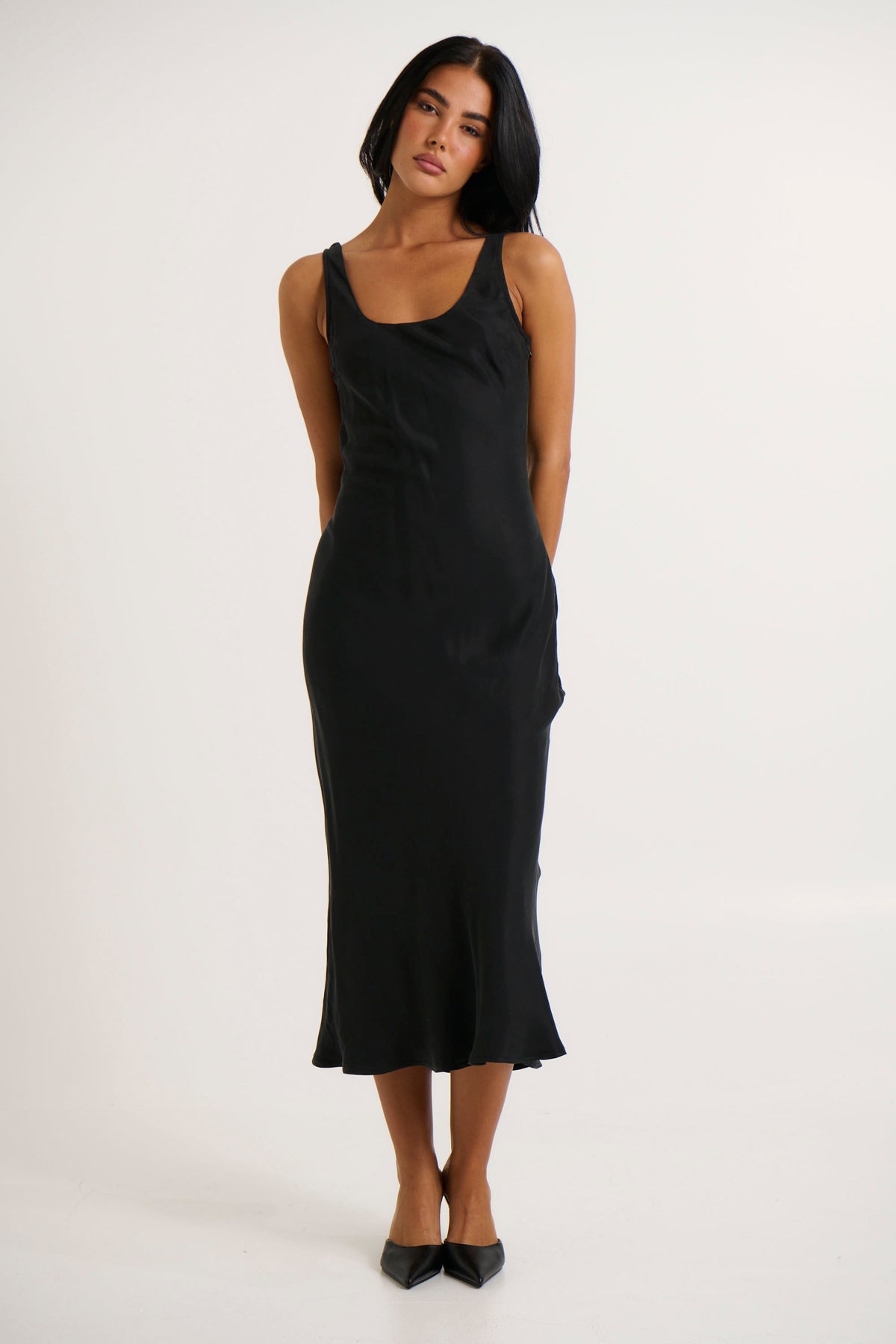 Alyce Midi Dress Black