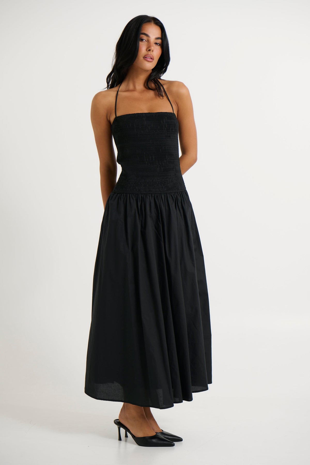 Krystal Maxi Dress Black