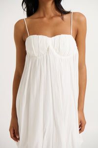 Magda Mini Dress White