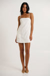 Iris Mini Dress White