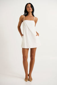 Iris Mini Dress White