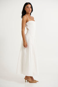 Krystal Maxi Dress White