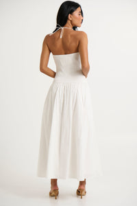 Krystal Maxi Dress White