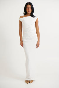 Mika Maxi Dress White