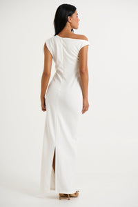 Mika Maxi Dress White