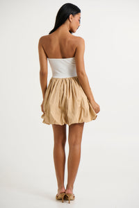 Luna Mini Dress Beige