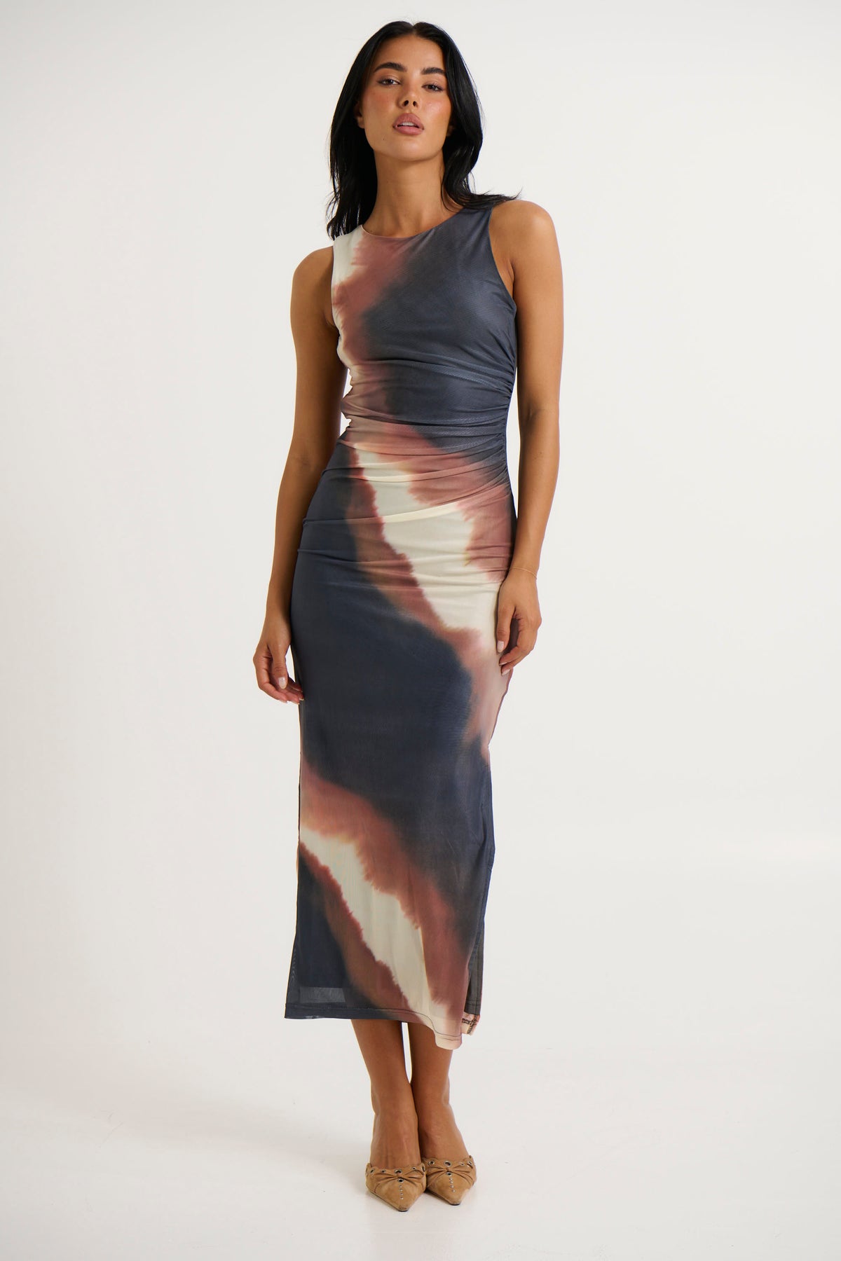 Gabby Midi Dress Mars