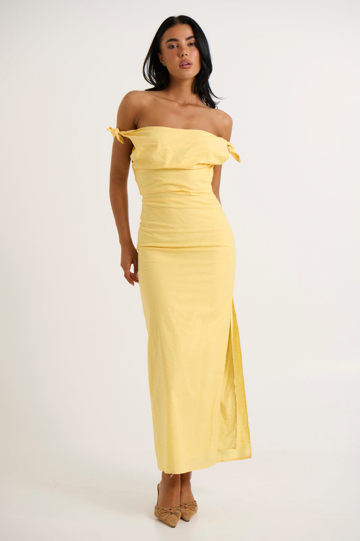 Tamia Maxi Dress Butter