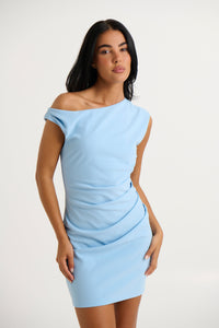 Portia Mini Dress Sky