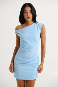 Portia Mini Dress Sky