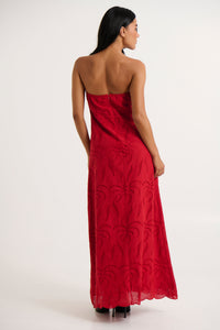 Angelina Maxi Dress Red