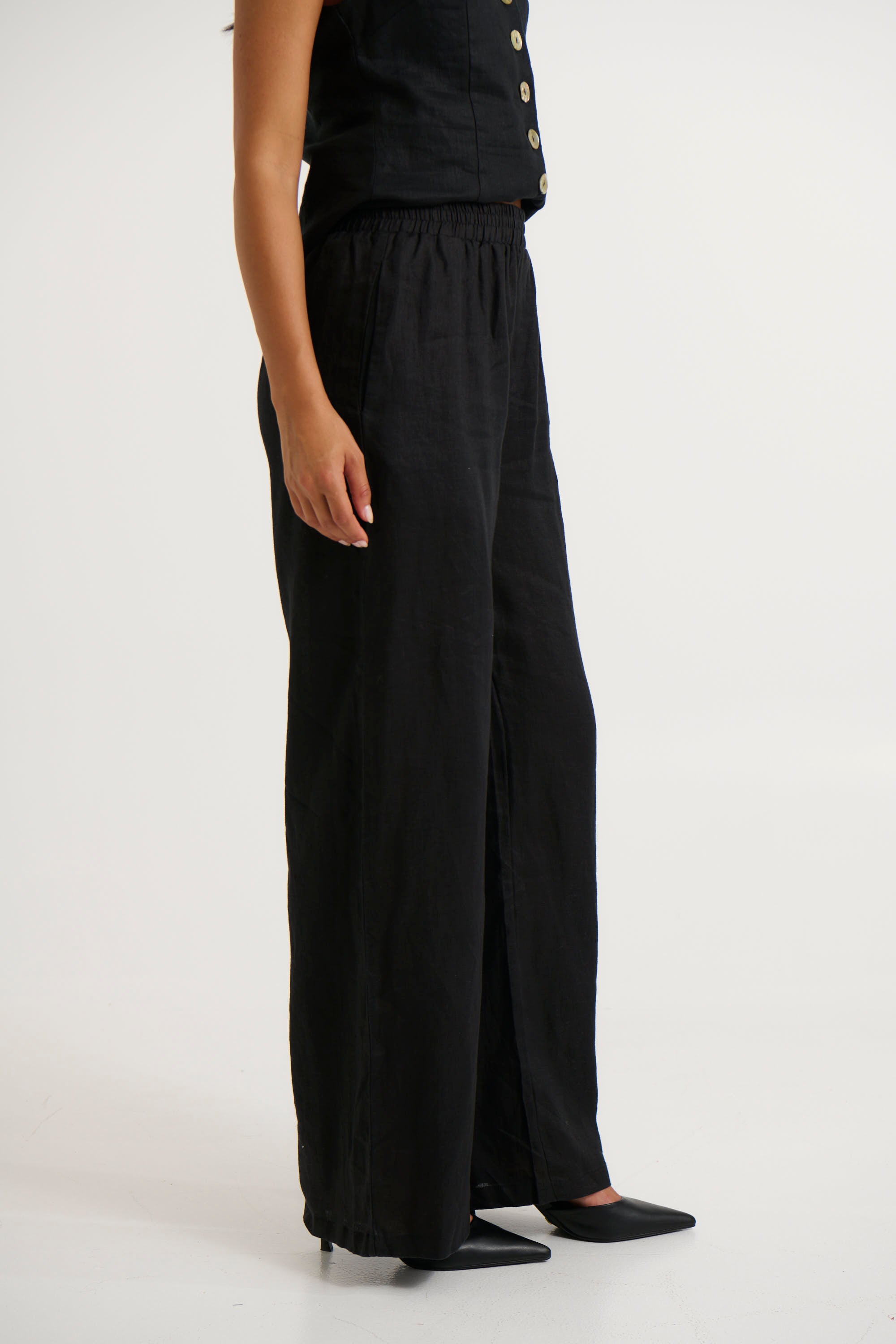 Adalee Pant Black - FINAL SALE
