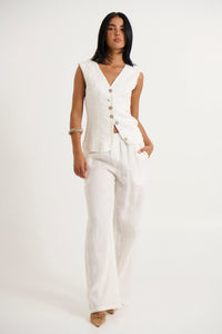 Adalee Pant White