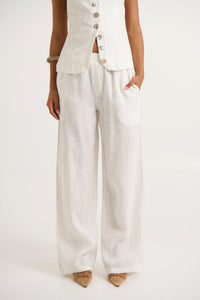 Adalee Pant White