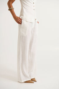 Adalee Pant White