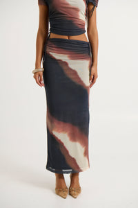 Leni Maxi Skirt Mars