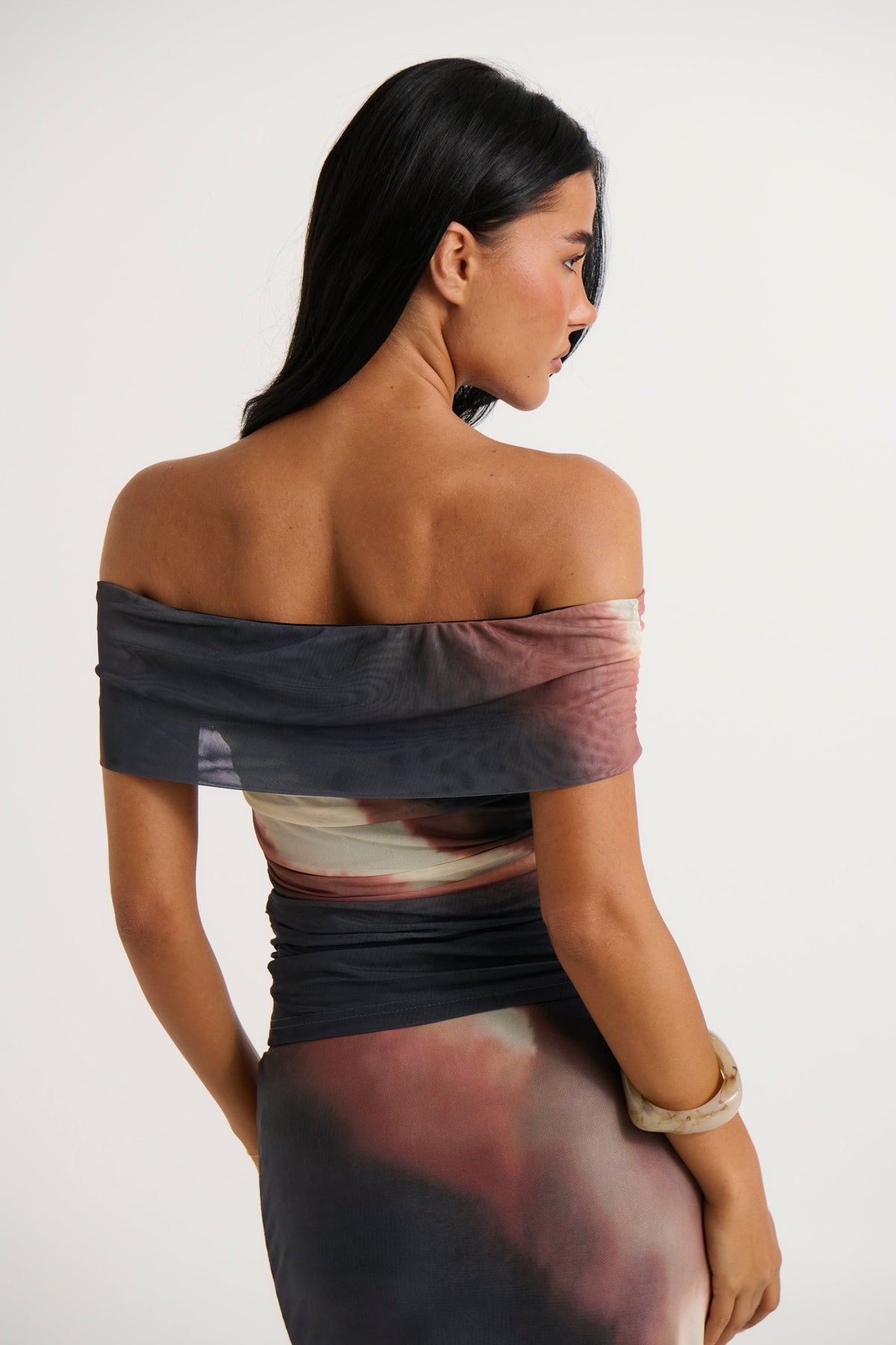 Iris Off The Shoulder Top Mars