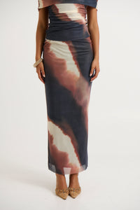 Louie Maxi Skirt Mars