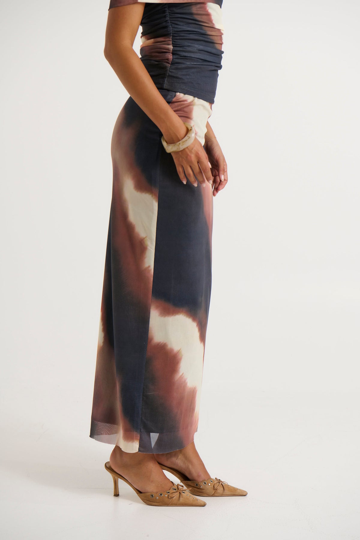 Louie Maxi Skirt Mars