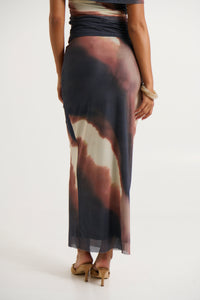 Louie Maxi Skirt Mars