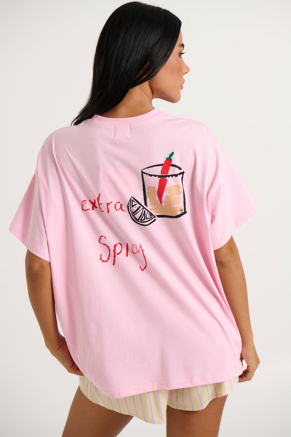 Extra Spicy Top Pink