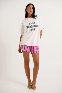 Spicy Margarita Top White/Navy