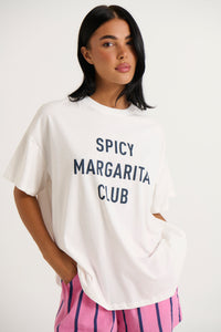 Spicy Margarita Top White/Navy