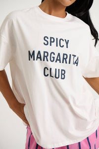 Spicy Margarita Top White/Navy