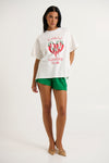 Chilli Lovers Club Top White/Red