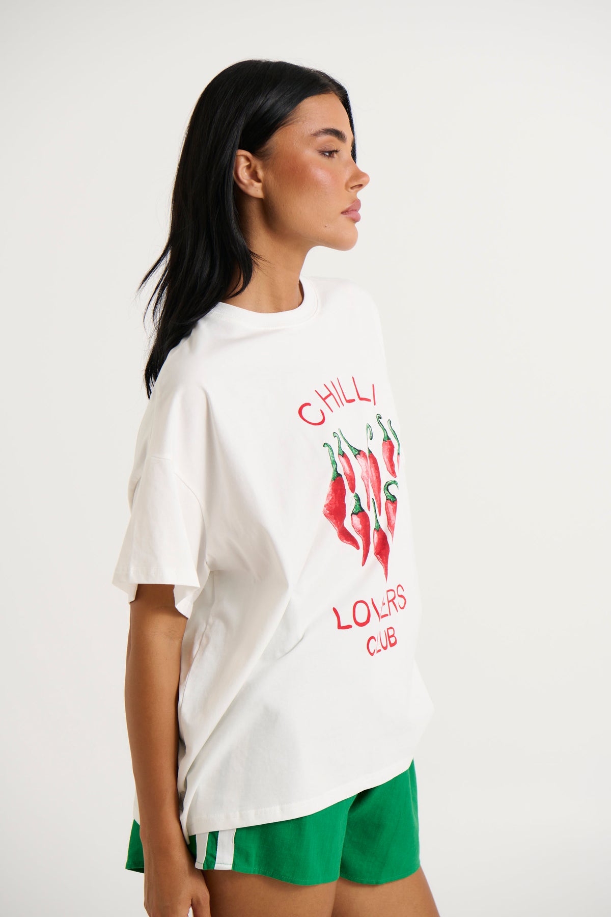 Chilli Lovers Club Top White/Red