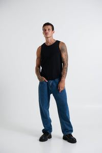 Paul Baggy Jeans Blue