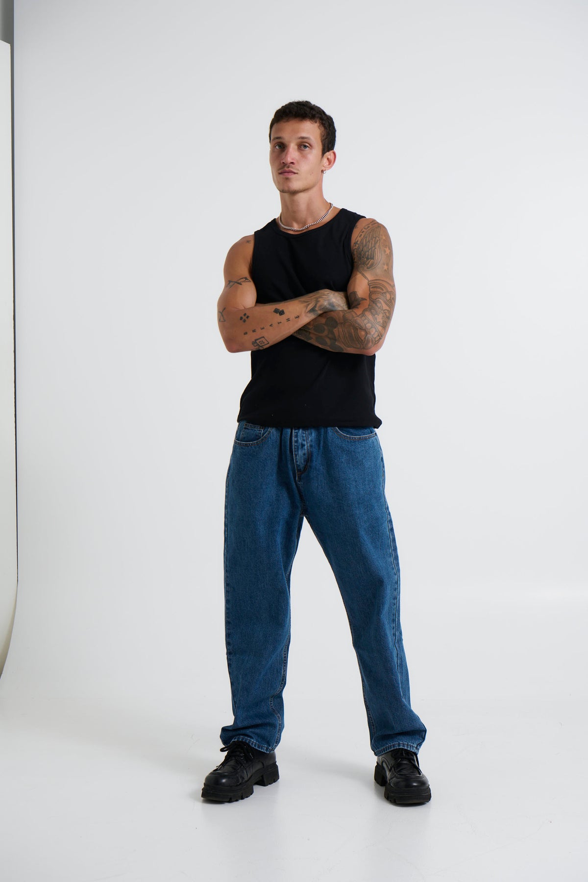 Paul Baggy Jeans Blue