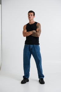 Paul Baggy Jeans Blue