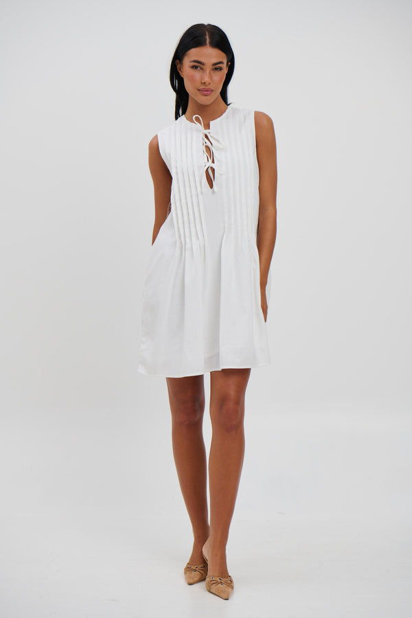 Wanda Mini Dress White