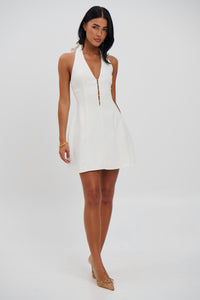 Veronica Mini Dress White