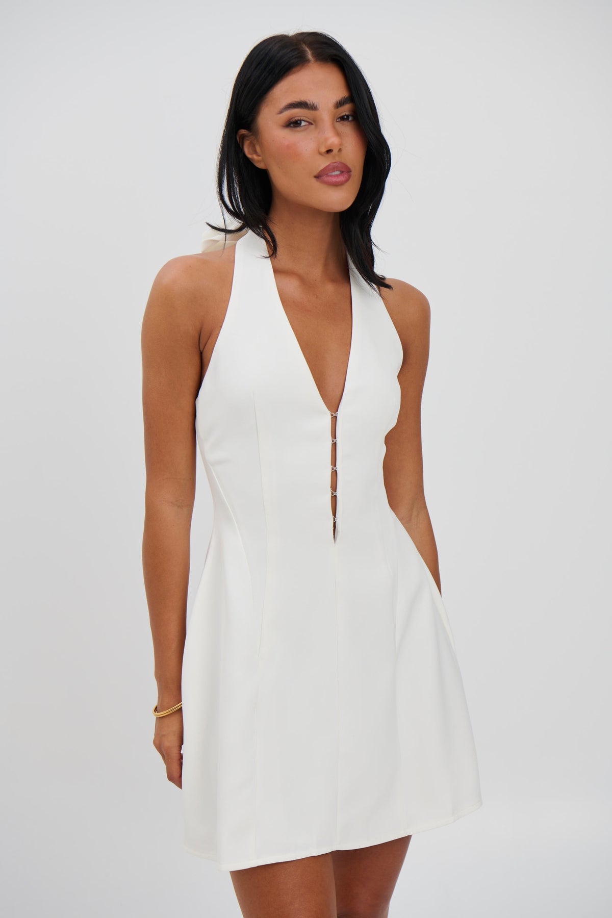 Veronica Mini Dress White