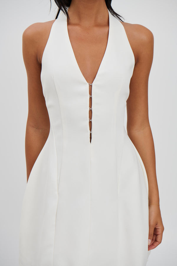 Veronica Mini Dress White