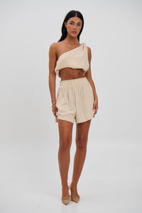 Georgia Crop Beige