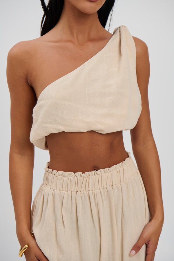 Georgia Crop Beige