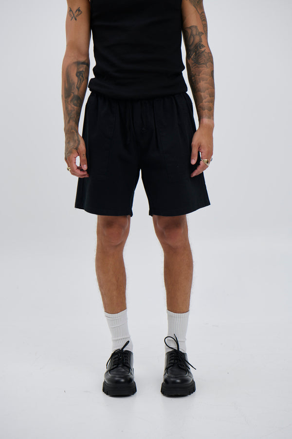 Jordan Relaxed Short Black