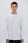 Jakey Soft Cotton Long Sleeve White