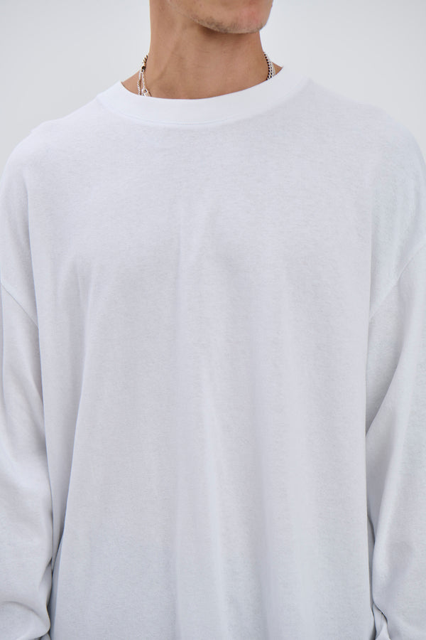 Jakey Soft Cotton Long Sleeve White