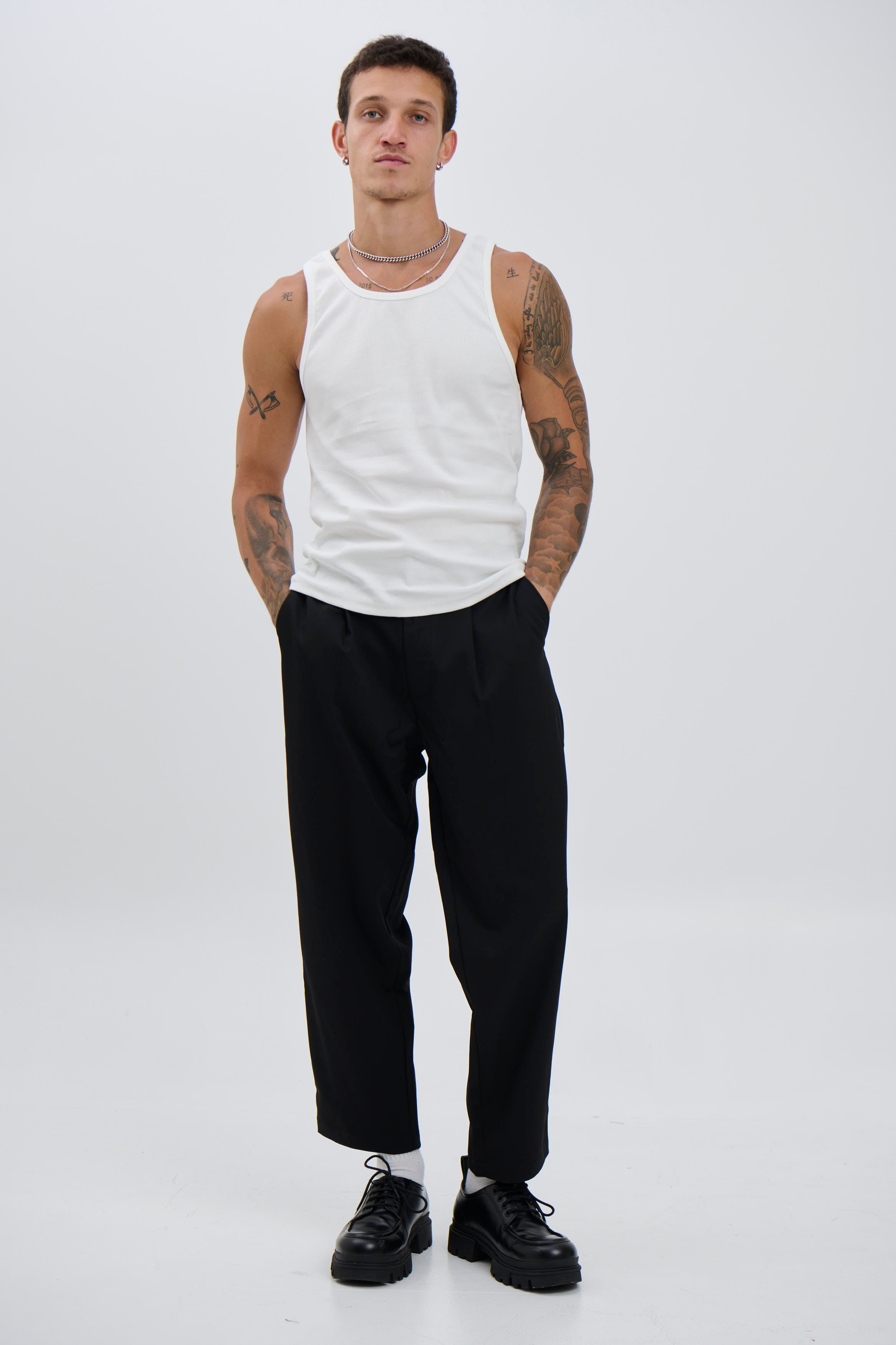 Luke Flow Pant Black