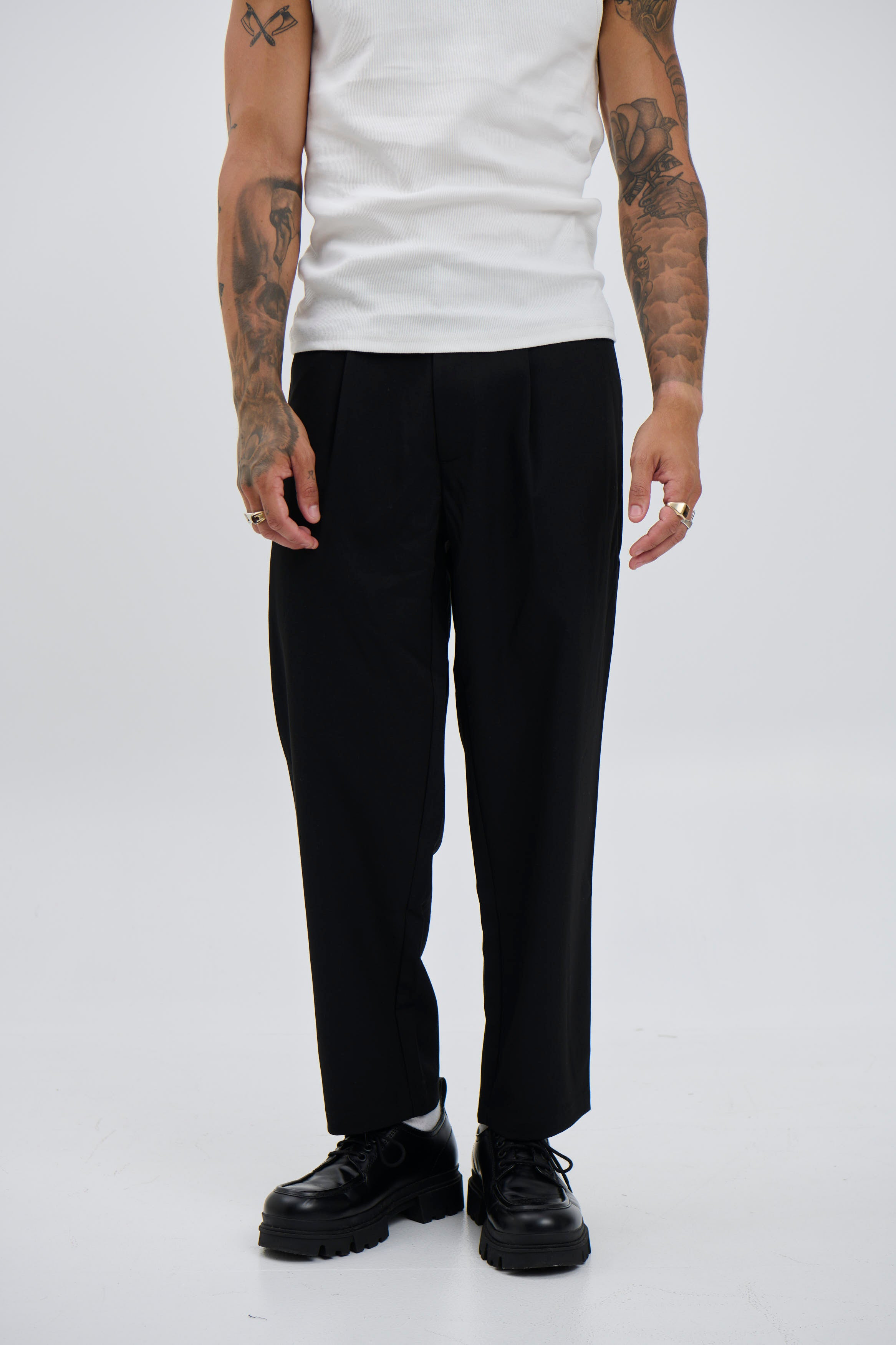 Luke Flow Pant Black