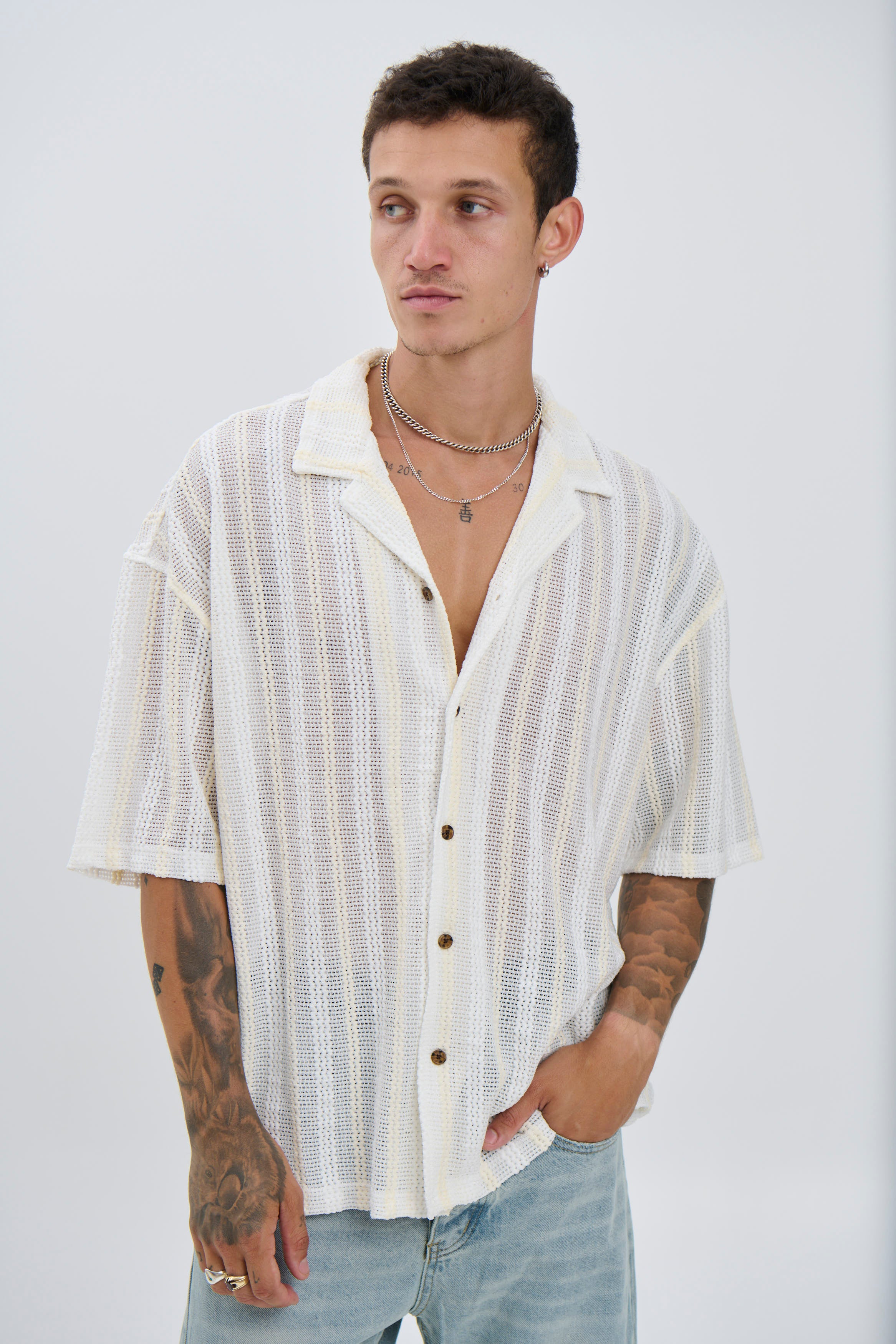 Raf Cropped Shirt Plymouth