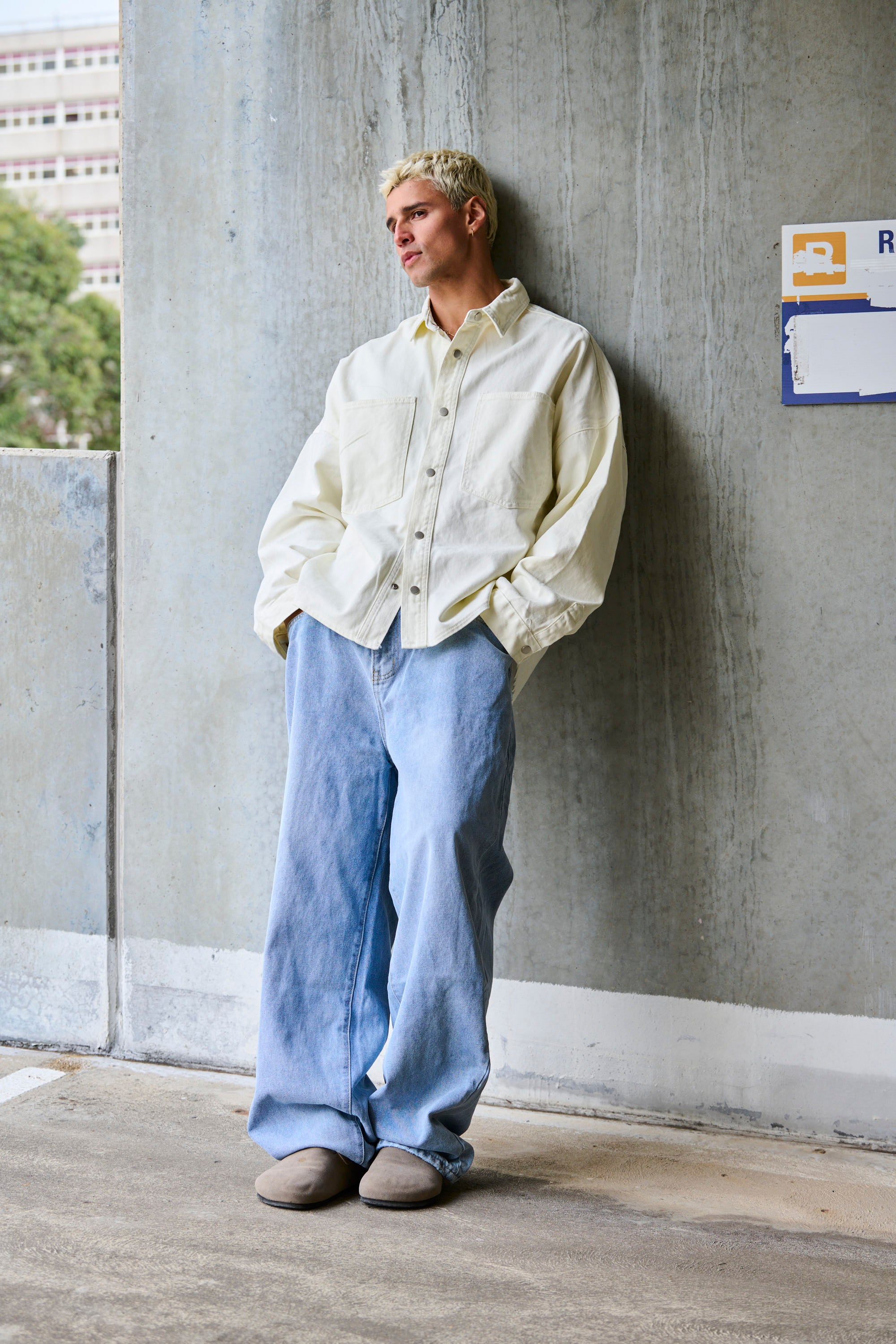Louis Baggy Denim Blue