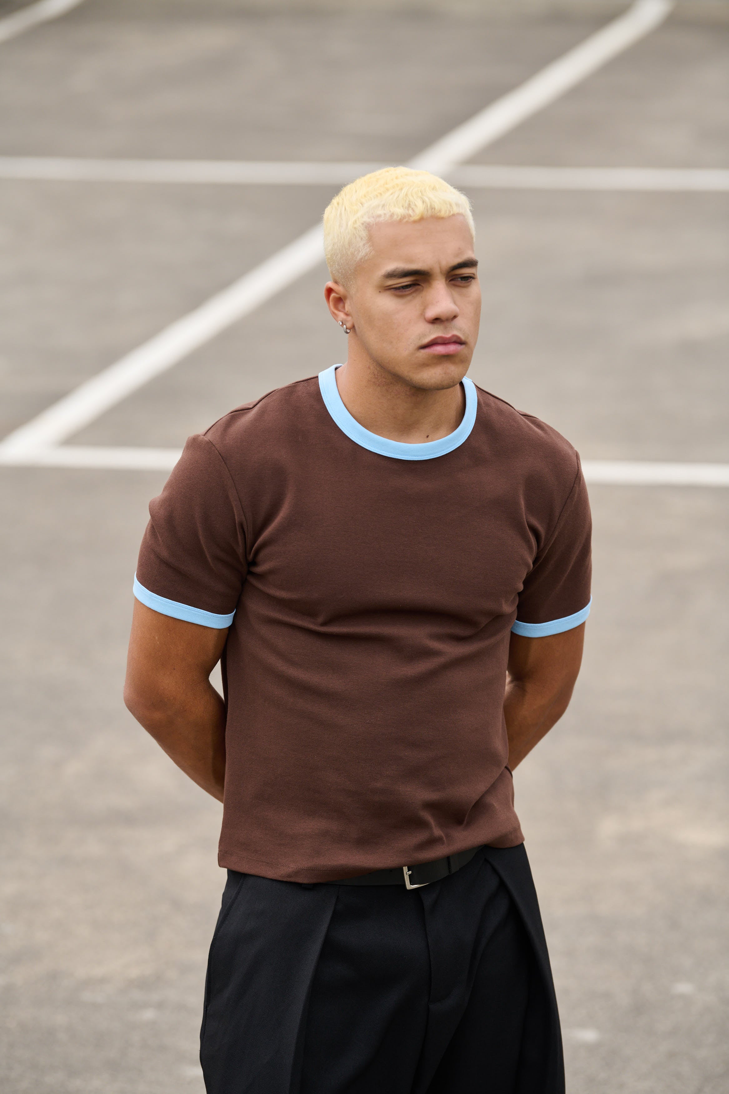 Charlie Ringer Tee Choc