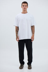 Timothy Crew Neck Tee White